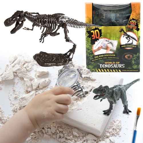 Ausgrabungsset dino fossil - dino,