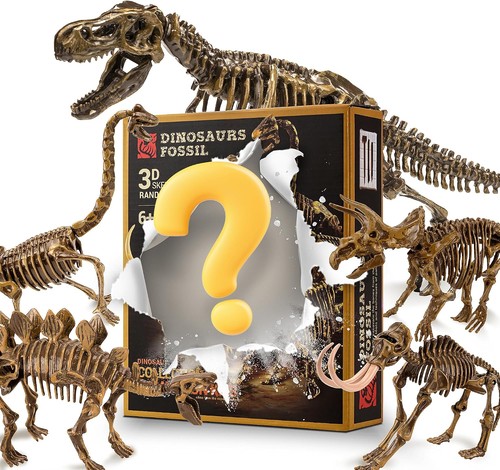Dino ausgrabungsset skelett - ausgrabungsset, 3d-skelett
