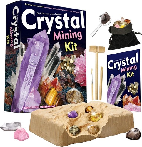 Mineralien ausgrabungsset - mineralien,